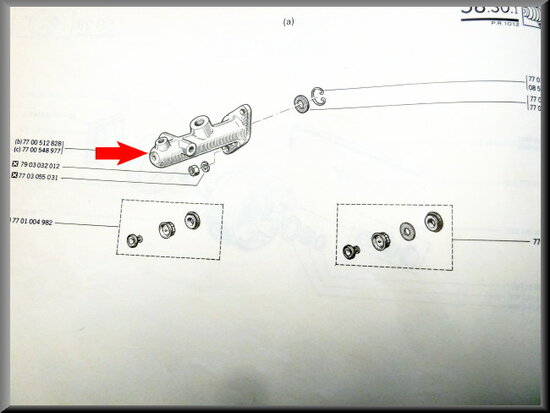 Brake master cylinder