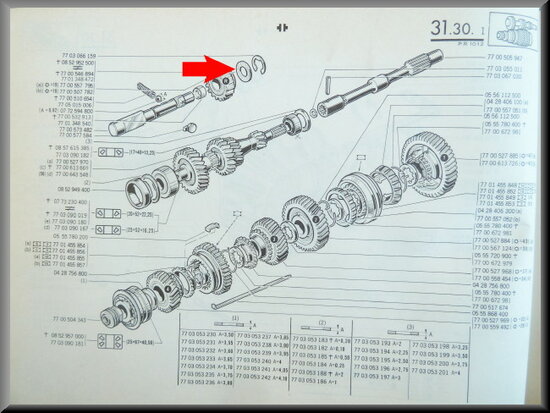 Sliding bearing reverse