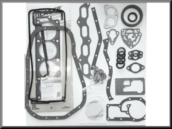 Gasket set complete R12 Gordini, R15 TS, R17.