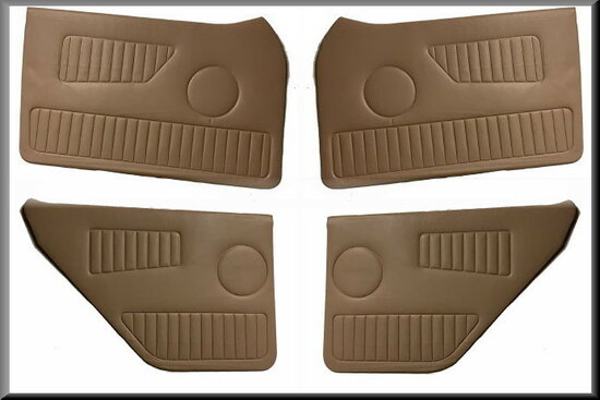 Door panel lining beige (set)