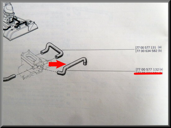 Carburettor hose