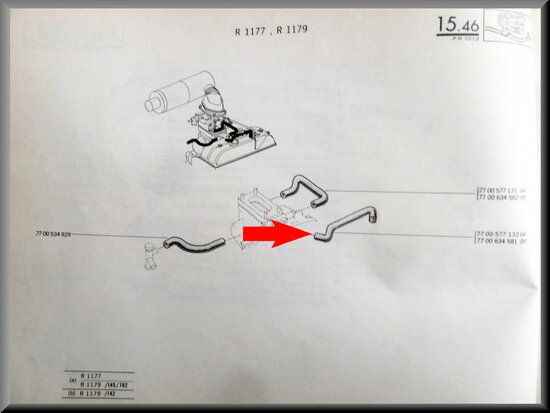 Carburettor hose