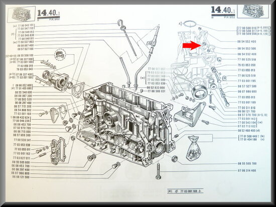 Freeze plug 16 mm R12 Gordini.