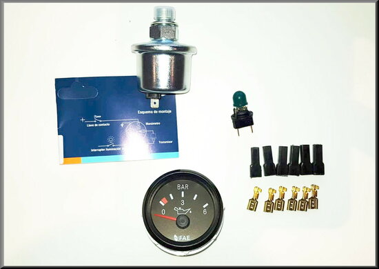 Oil pressure gauge