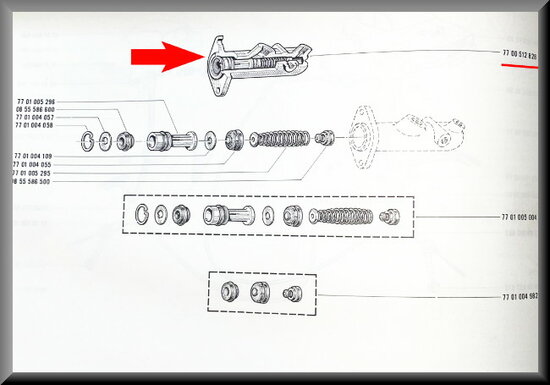 Brake master cylinder