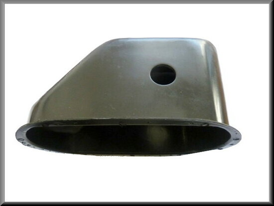 Plastic headlight housing left