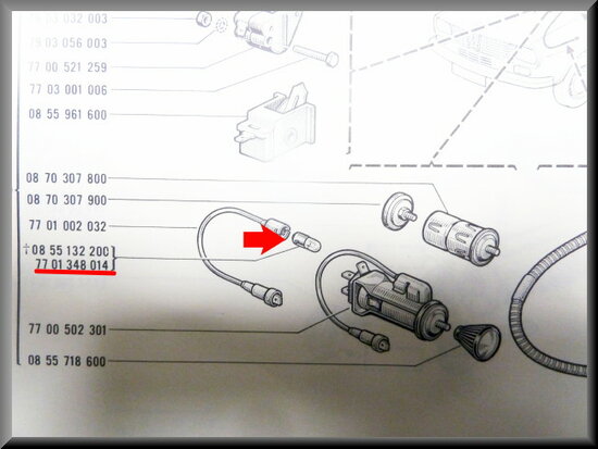 Bulb, various functions (2 Watt).