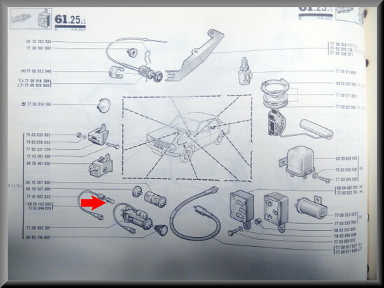 Bulb, various functions (2 Watt).