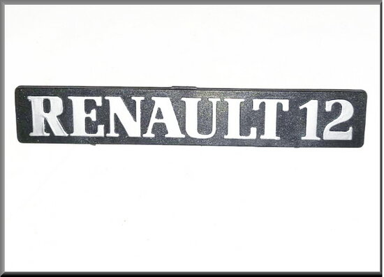 Emblem "Renault 12"