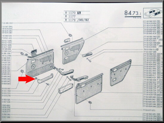 Clip map pocket door Panel 