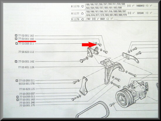 Bout M8x20 (geel gepassiveerd)