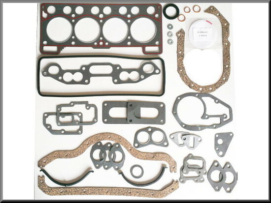 Gasket set complete R12 1289 cc (old type).