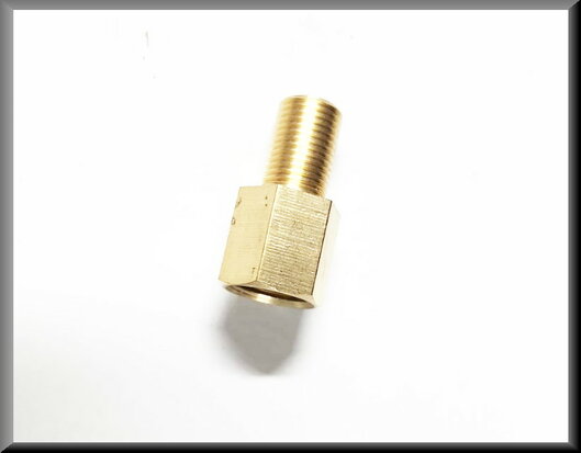 Adapter nipple M10x1 to M12 x1.