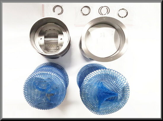 Set moteur chemises et pistons R12 Gordini 