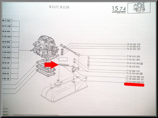 Throttle cable spring