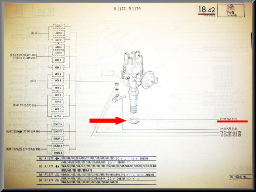 Distributor shaft seal