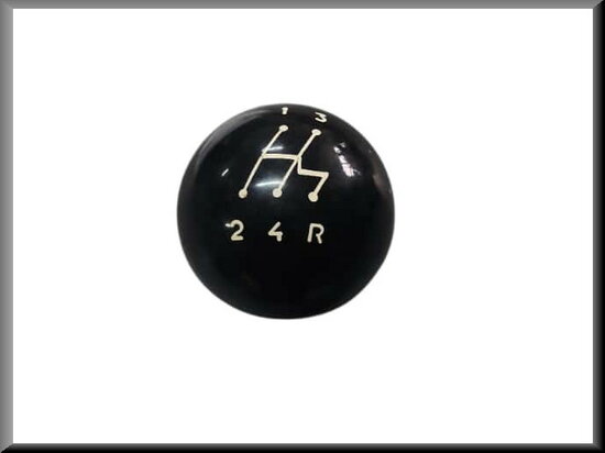 Knop schakelpook R12 Gordini (New Old Stock).