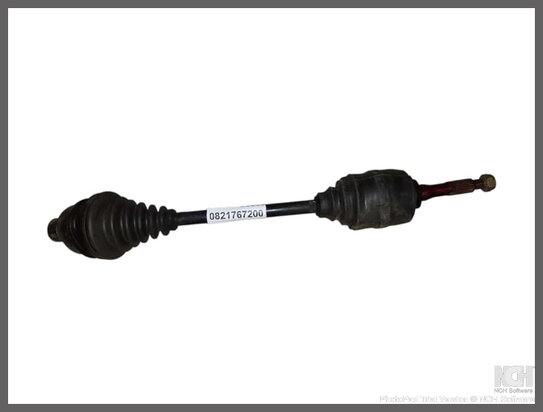 Aandrijfas (Met kruiskoppeling)