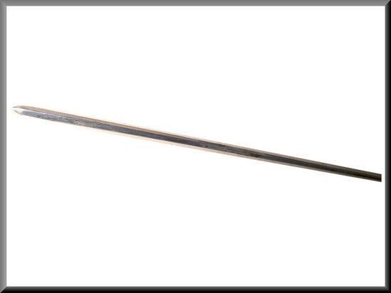 Baguette en alu de bas de caisse (New Old Stock).