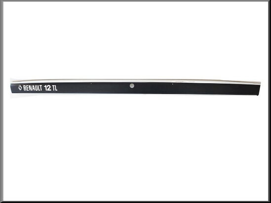 Achterklep logo  "Renault 12 TL " (Gebruikt)
