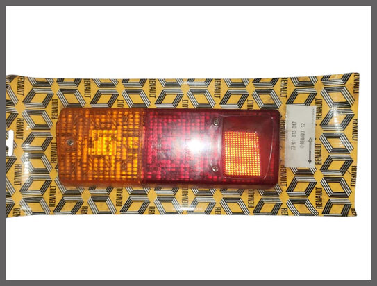 Achterlicht glas links (New Old Stock).