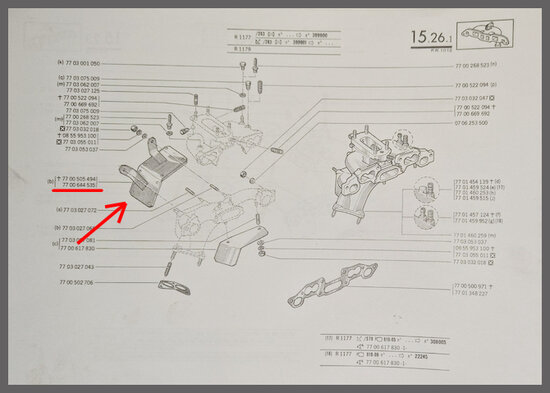 Hitteschild (New Old Stock).