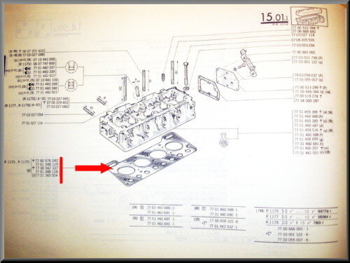 Cylinder head gasket