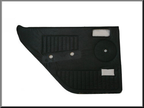 Black door panel rear left (used)