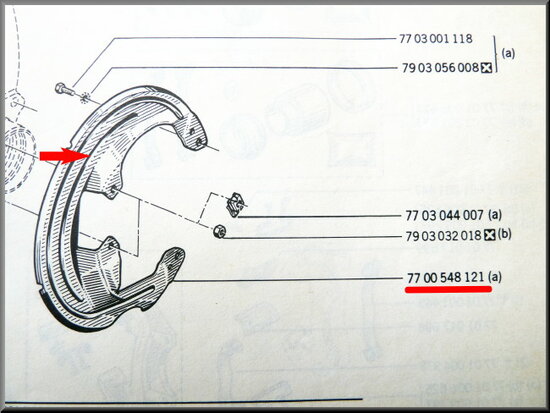 Left brake disc protection