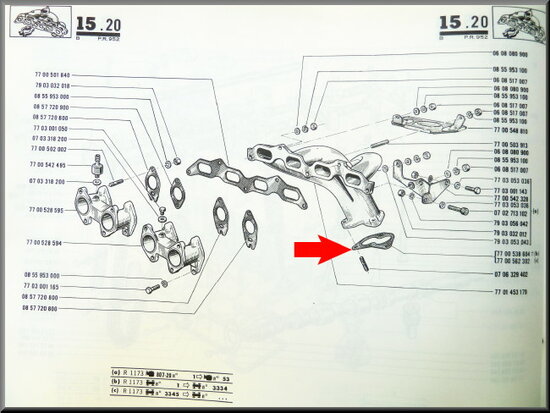 Exhaust gasket