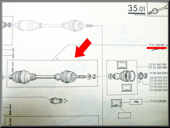 Drive shaft (High Performance)