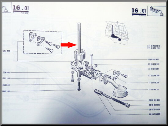 Oil pump (height 31mm)