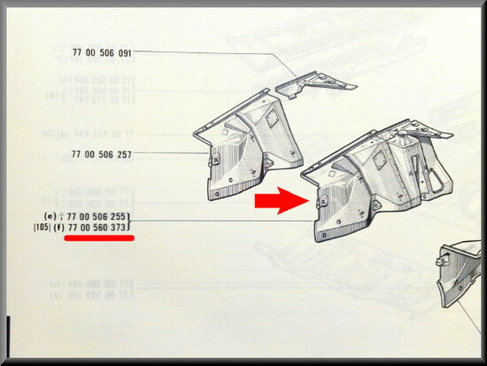 Innerwing front right (reproduction)