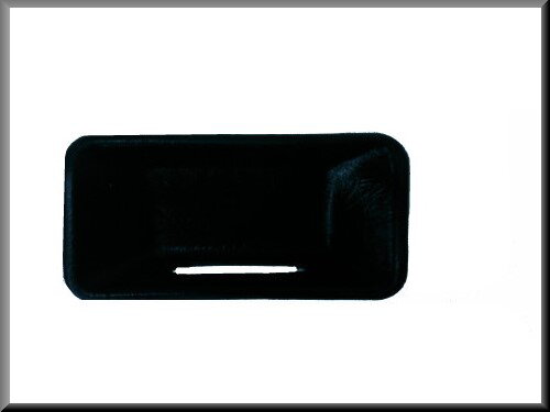 Door handle plate black (used)