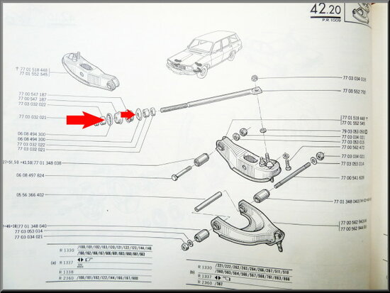 Attachment ring front torque rod