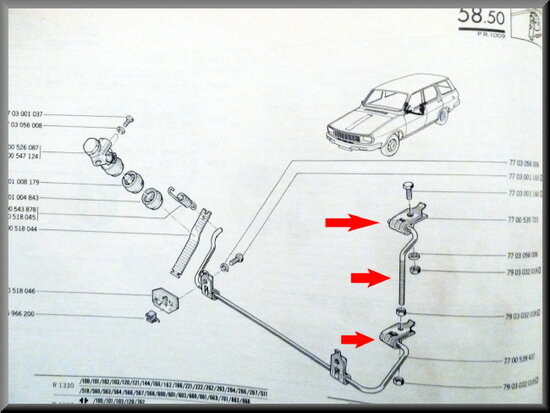 Control rack brake power controller 