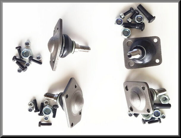 Set of balljoints