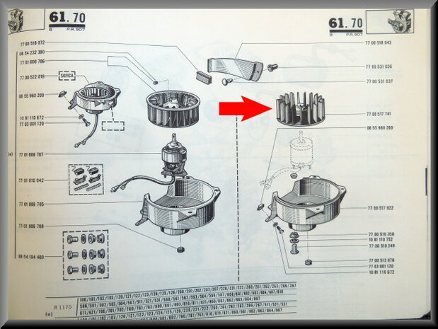 Ventilator bladen