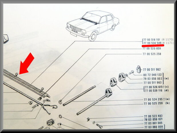 Ventilator grill (reproductie)