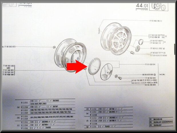 Wheel cover rubber