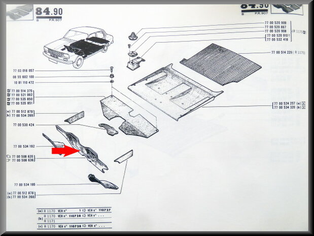 Cowl panel lining with isolation