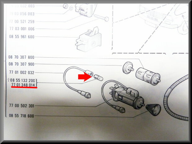 Bulb, various functions (2 Watt).