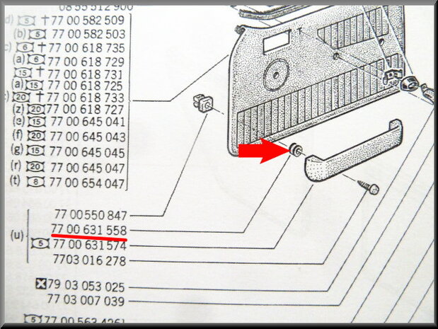 Clip map pocket door Panel 