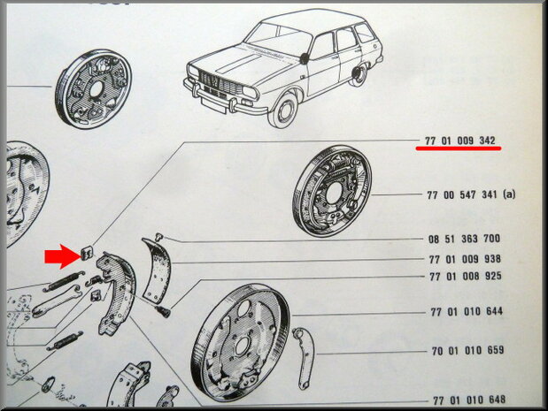 Remschoenen klemmetje R12 Break