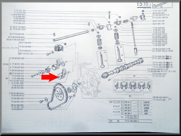 Gear chain tensioner