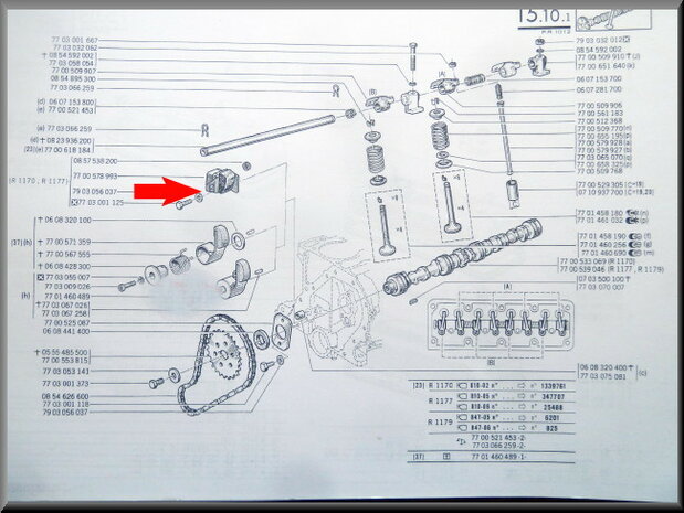 Gear chain tensioner