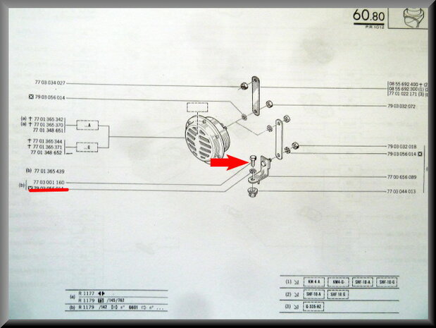 Bout M8x20 (geel gepassiveerd)