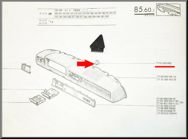 Dashboard clip