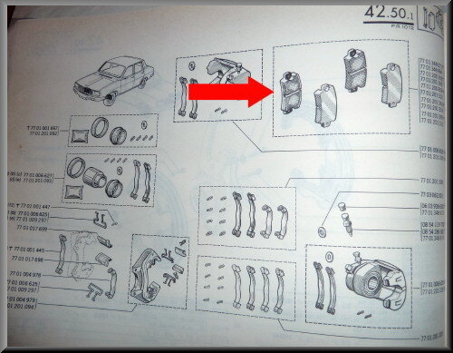 Brake pads Bendix