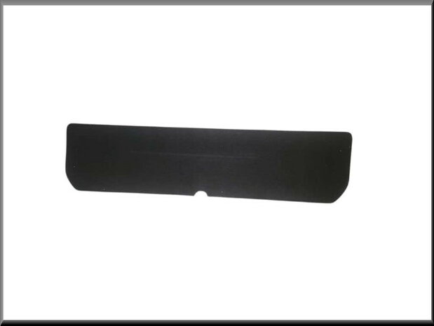 Hoedenplank bekleding (zwart)